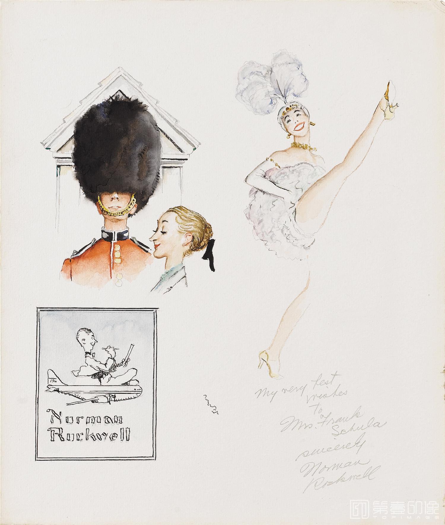 水彩画-诺曼·洛克威尔 Norman Rockwell作品集-189